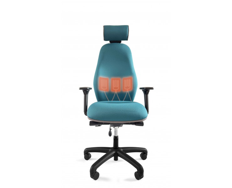 Hetleys Good Posture Thermal Support heated backrest chair