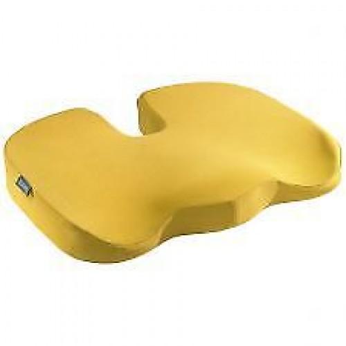 Hetleys Coccyx Cut Out Support Seat Cushion in Warm Yellow