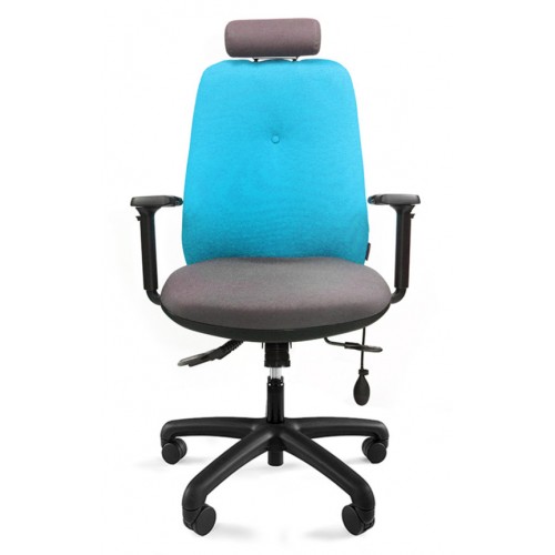 ERGOCUBE GP 110 ERGONOMIC OFFICE CHAIR WITH HEADREST